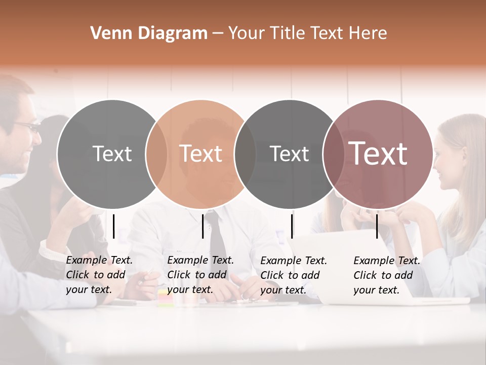 Company Group Of People Business PowerPoint Template