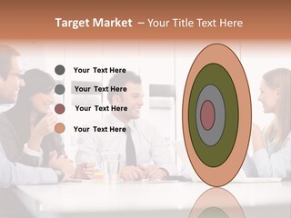 Company Group Of People Business PowerPoint Template