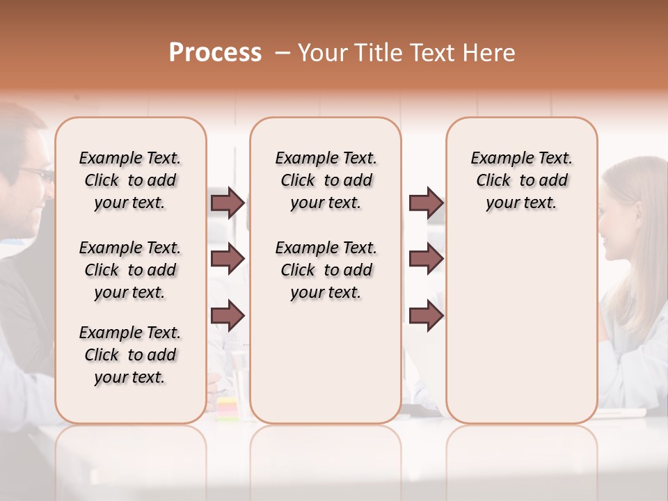 Company Group Of People Business PowerPoint Template