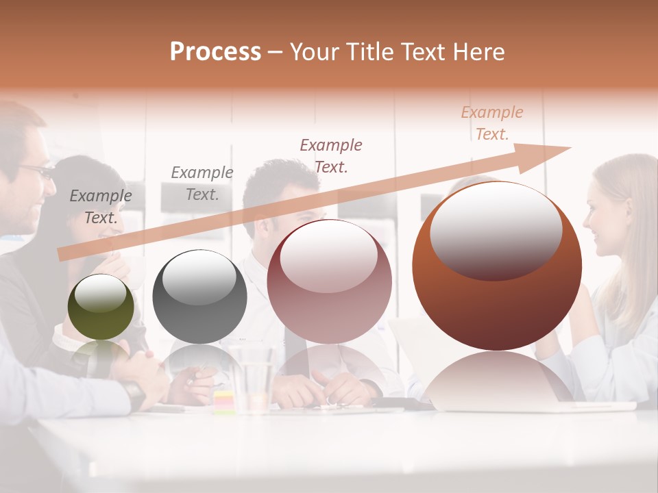 Company Group Of People Business PowerPoint Template