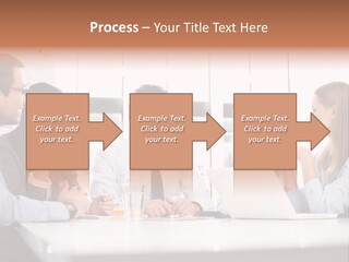 Company Group Of People Business PowerPoint Template