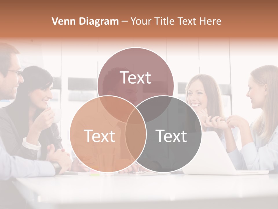 Company Group Of People Business PowerPoint Template