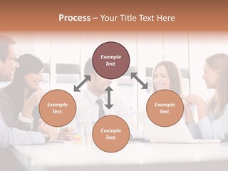 Company Group Of People Business PowerPoint Template