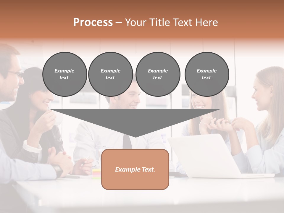 Company Group Of People Business PowerPoint Template
