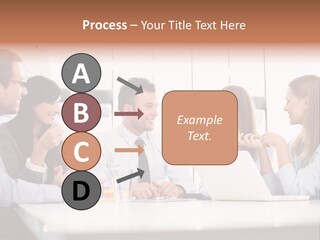 Company Group Of People Business PowerPoint Template