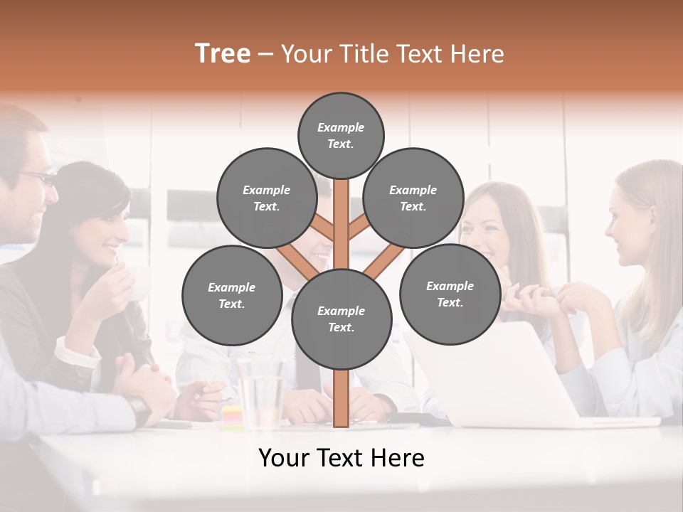 Company Group Of People Business PowerPoint Template