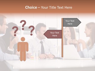 Company Group Of People Business PowerPoint Template