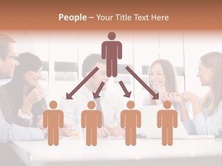 Company Group Of People Business PowerPoint Template