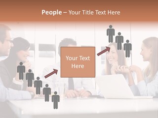 Company Group Of People Business PowerPoint Template