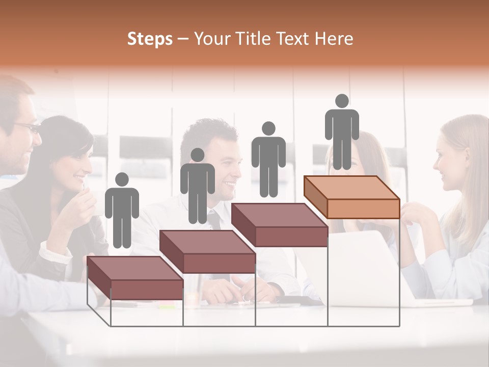 Company Group Of People Business PowerPoint Template