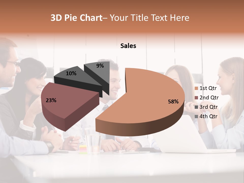 Company Group Of People Business PowerPoint Template