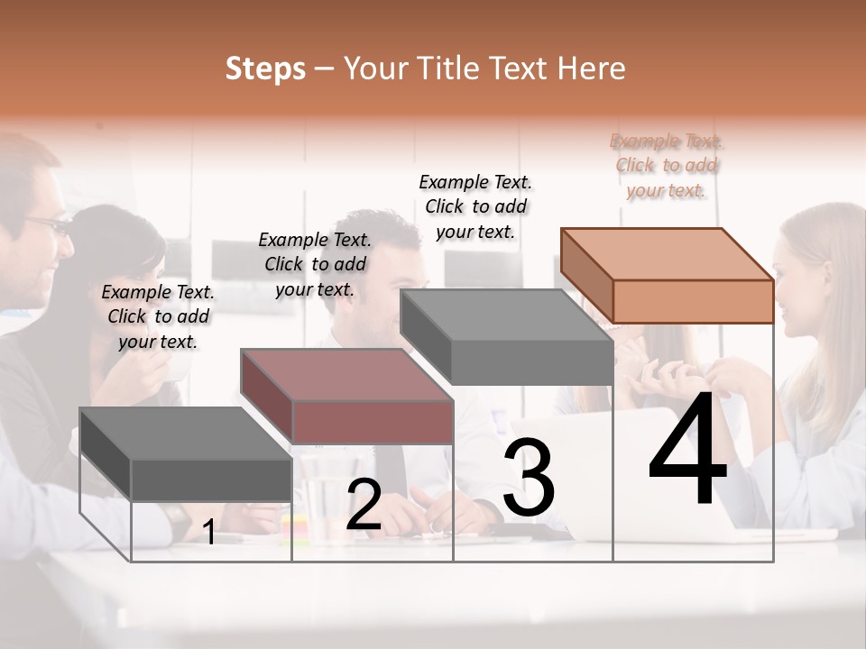 Company Group Of People Business PowerPoint Template