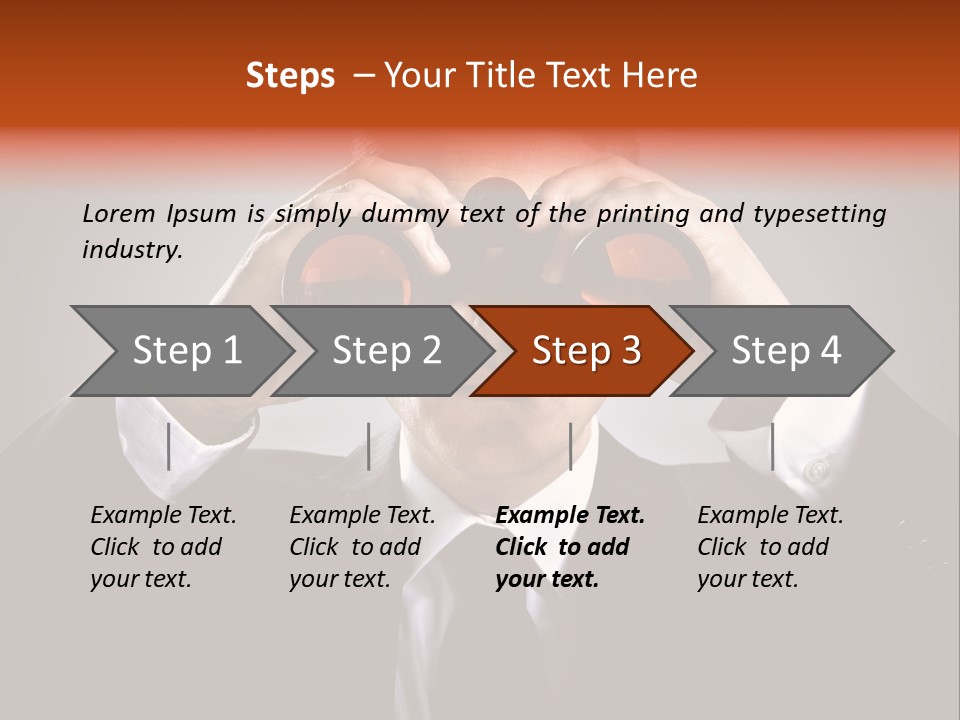 Manager Perspective Male PowerPoint Template