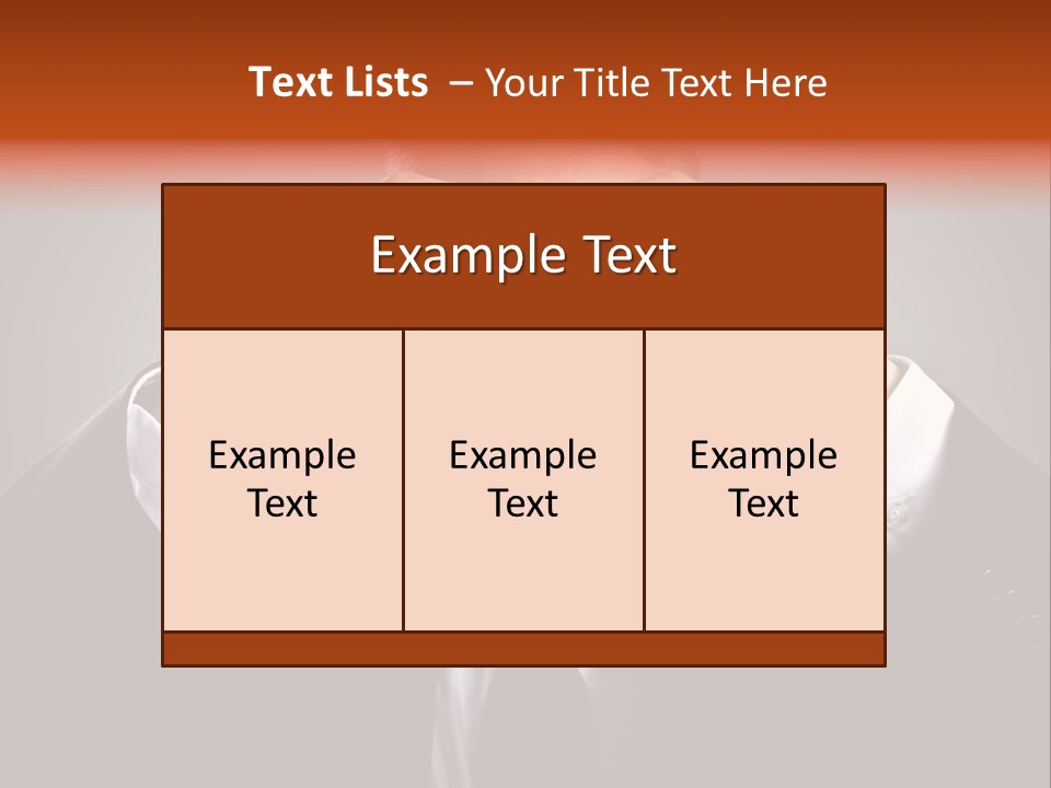 Manager Perspective Male PowerPoint Template