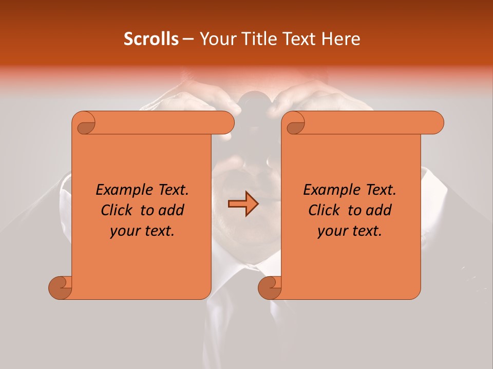 Manager Perspective Male PowerPoint Template