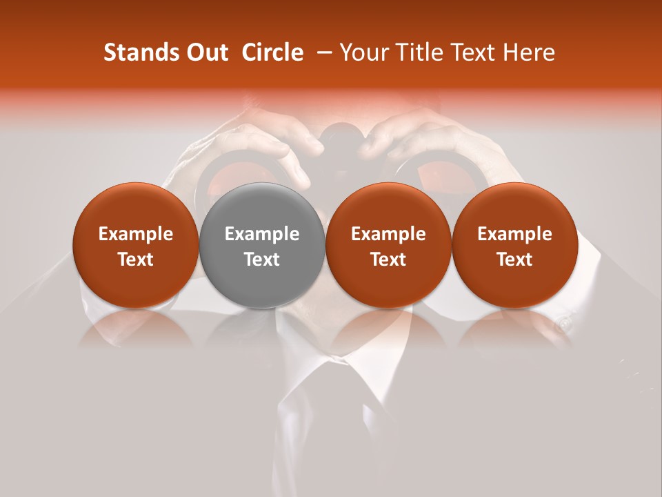 Manager Perspective Male PowerPoint Template