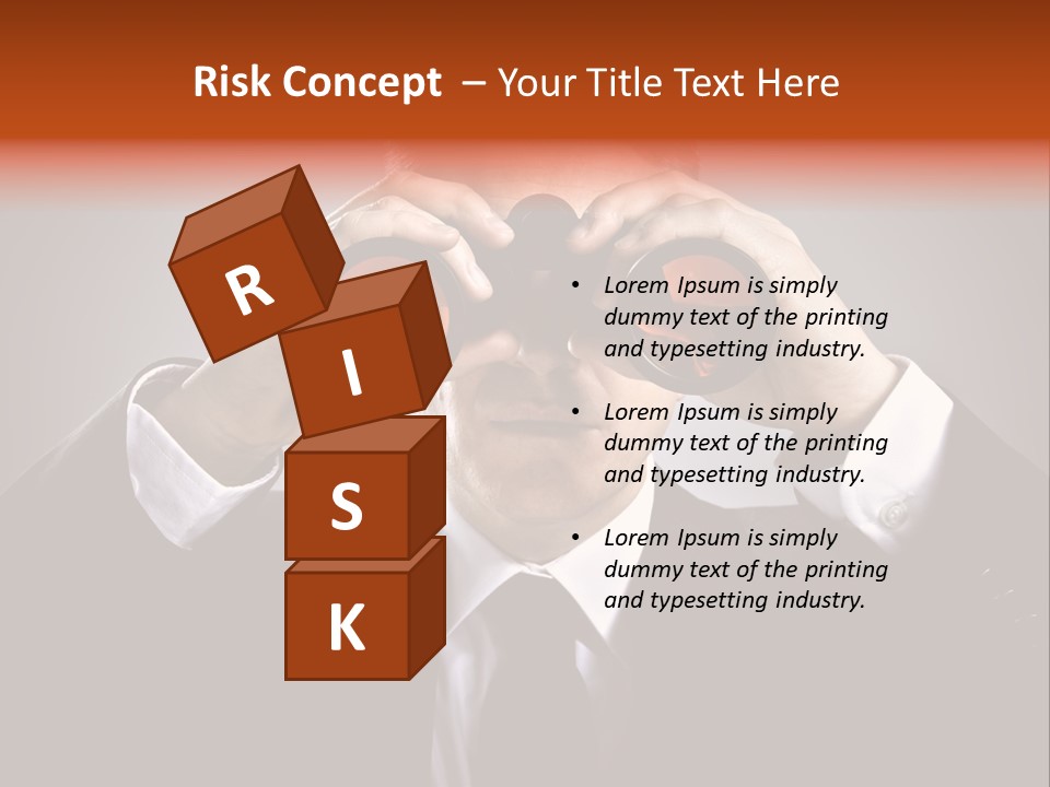 Manager Perspective Male PowerPoint Template