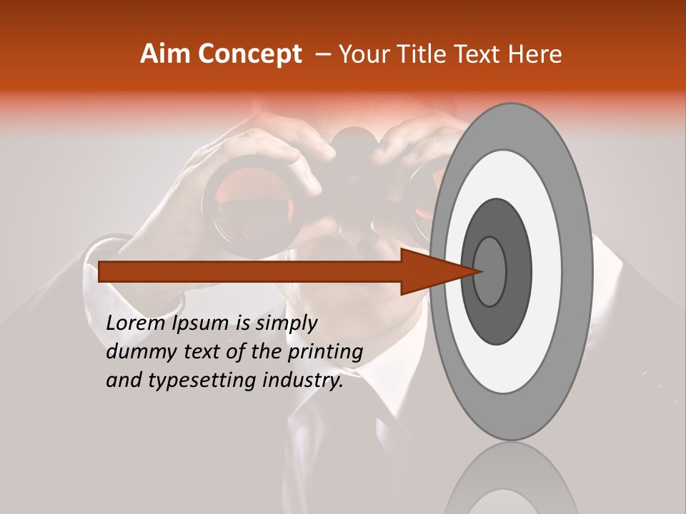 Manager Perspective Male PowerPoint Template