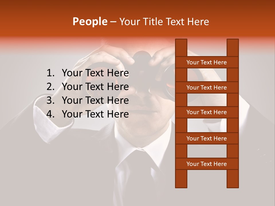 Manager Perspective Male PowerPoint Template