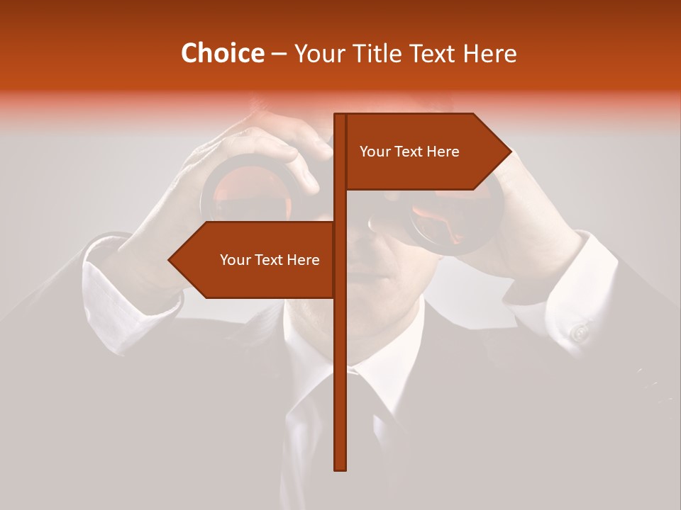 Manager Perspective Male PowerPoint Template