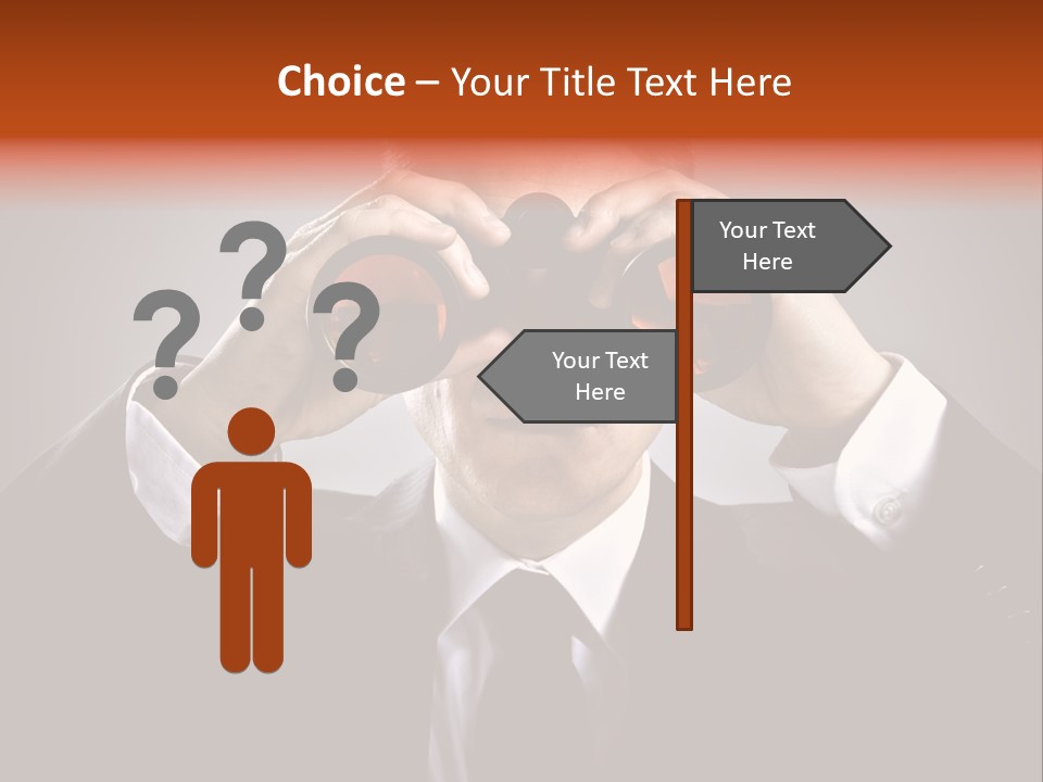 Manager Perspective Male PowerPoint Template