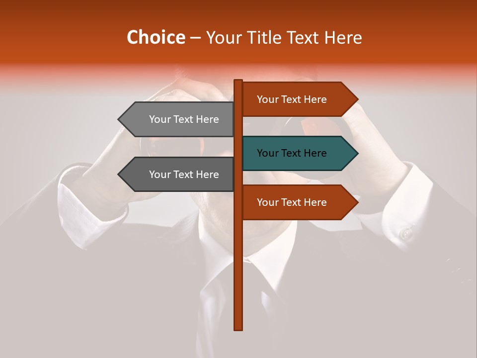 Manager Perspective Male PowerPoint Template