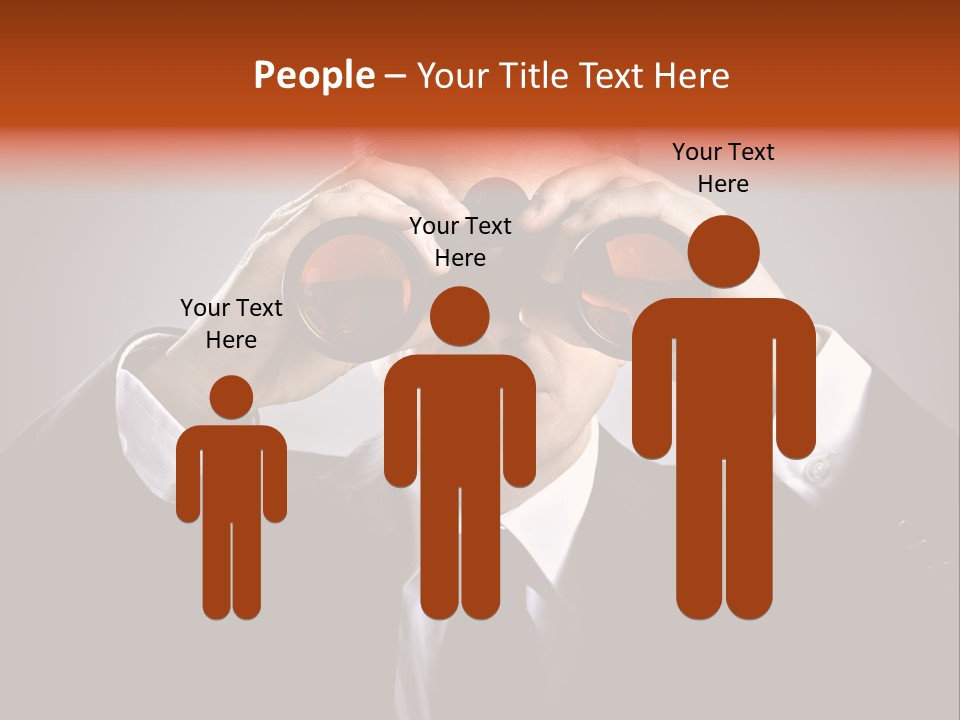 Manager Perspective Male PowerPoint Template