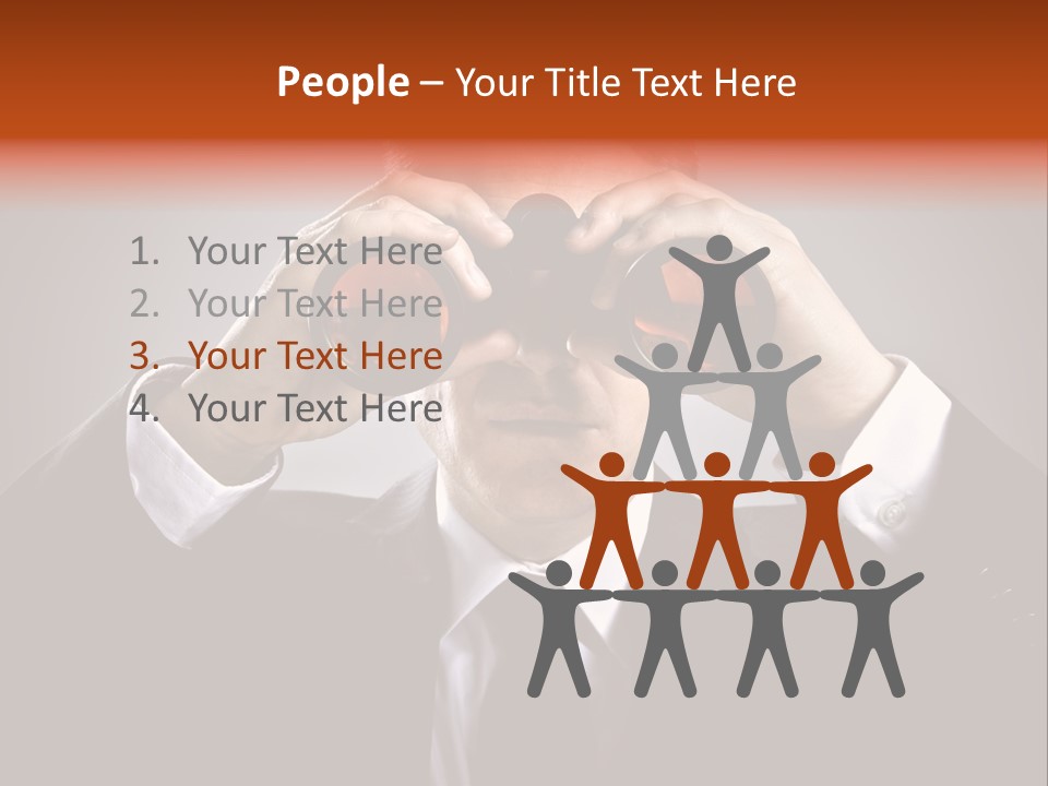 Manager Perspective Male PowerPoint Template