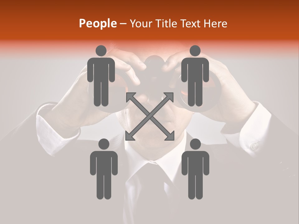 Manager Perspective Male PowerPoint Template