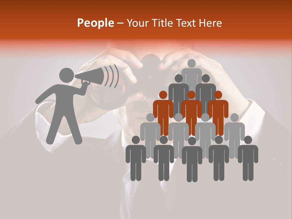 Manager Perspective Male PowerPoint Template