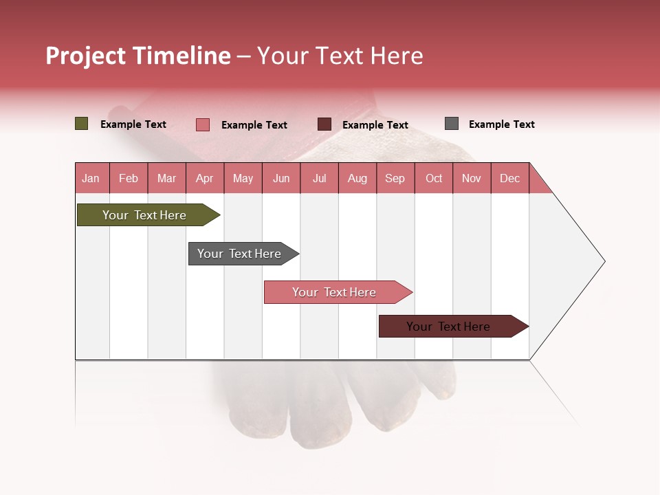 Man White Hold PowerPoint Template