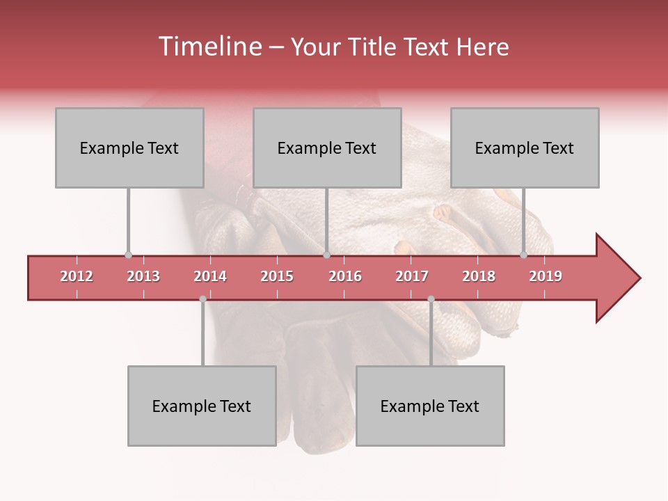 Man White Hold PowerPoint Template