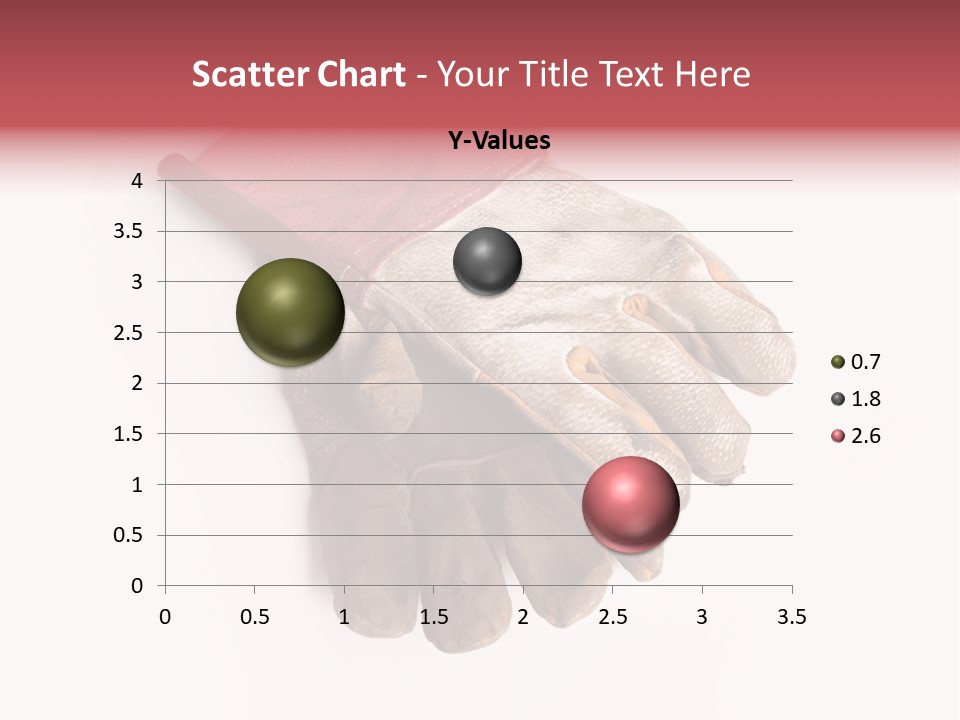 Man White Hold PowerPoint Template