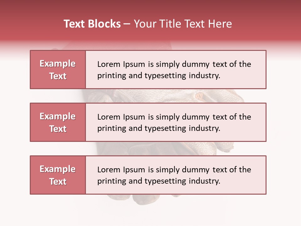 Man White Hold PowerPoint Template