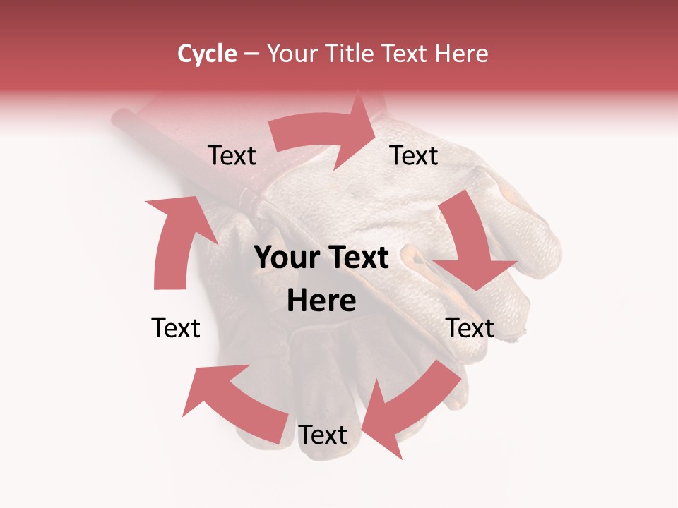 Man White Hold PowerPoint Template