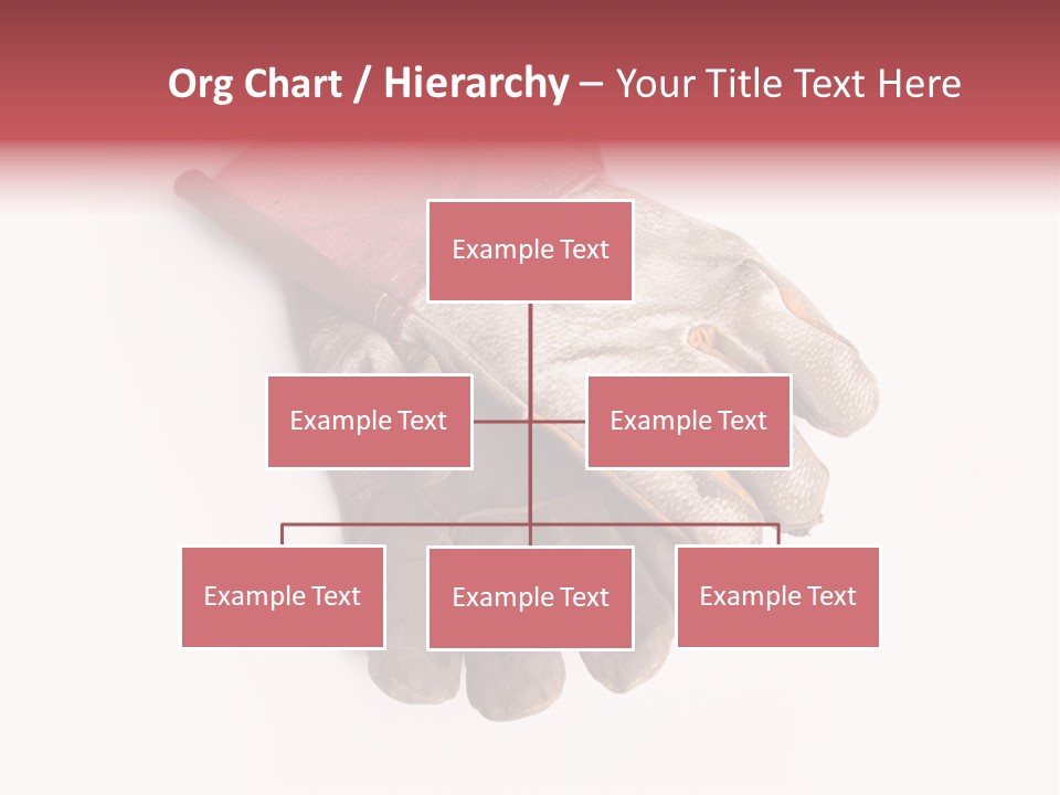 Man White Hold PowerPoint Template