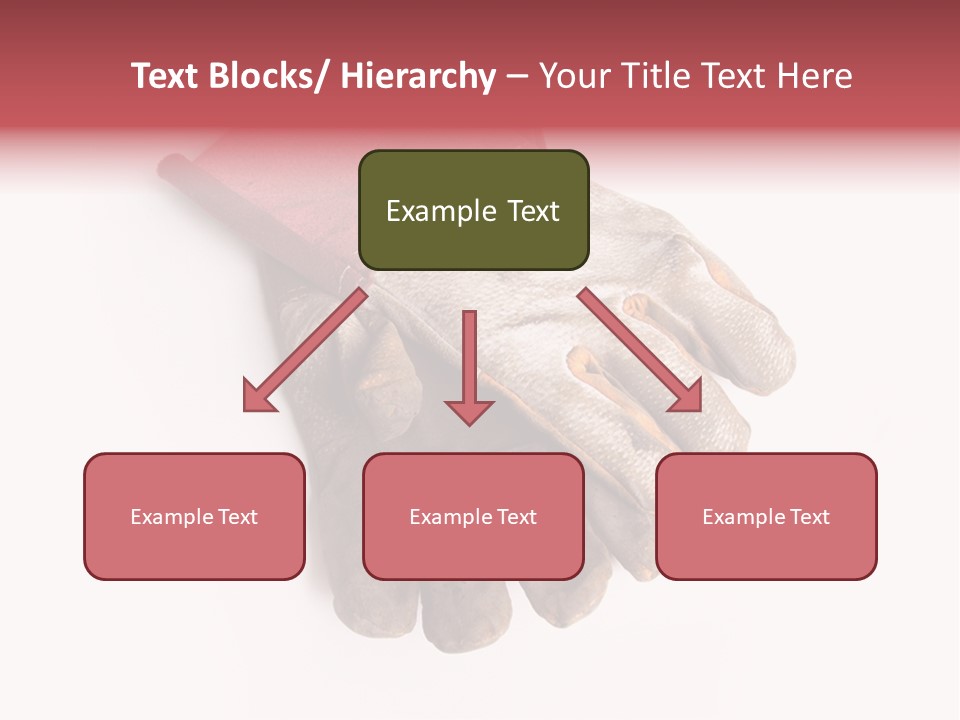 Man White Hold PowerPoint Template