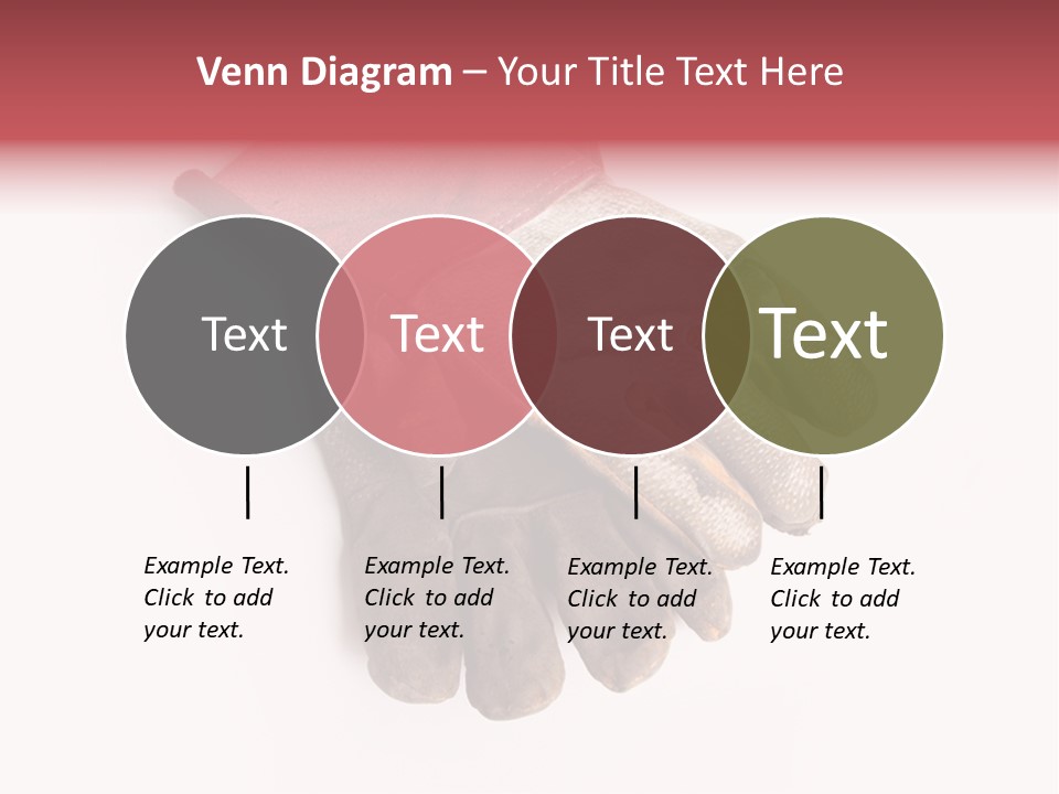 Man White Hold PowerPoint Template
