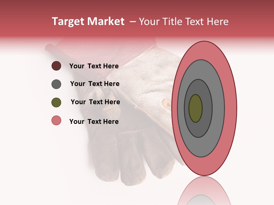 Man White Hold PowerPoint Template