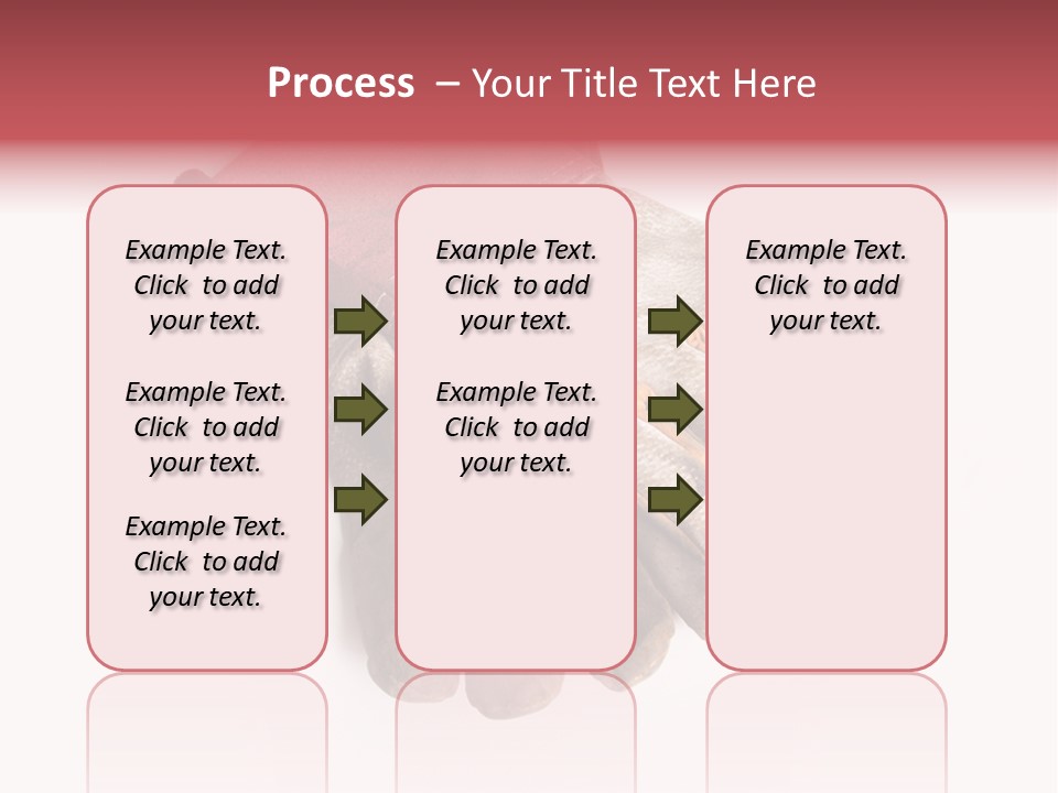 Man White Hold PowerPoint Template