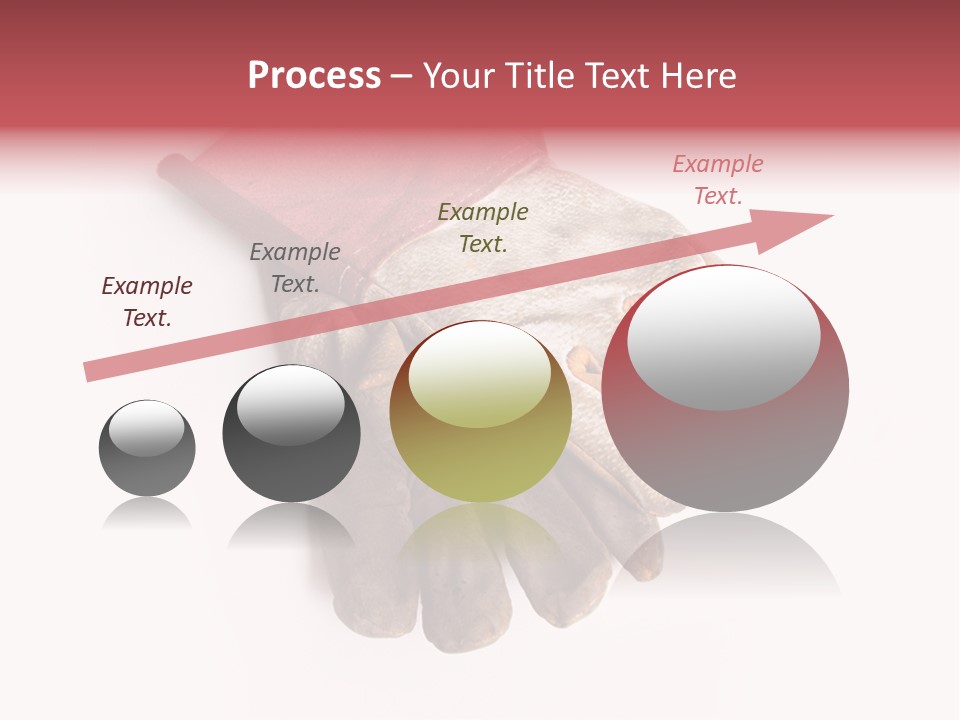 Man White Hold PowerPoint Template