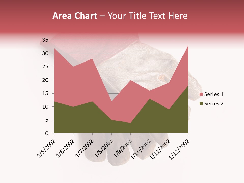 Man White Hold PowerPoint Template