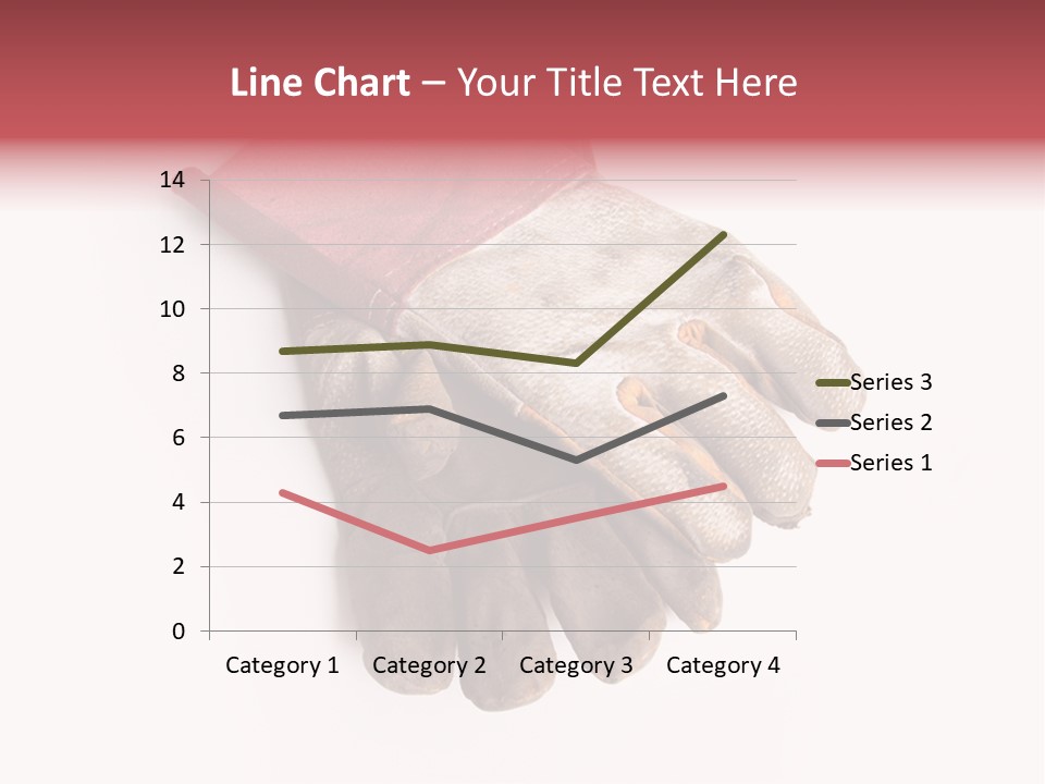 Man White Hold PowerPoint Template