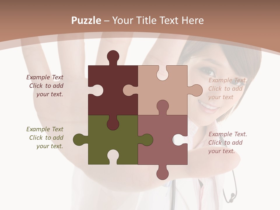 Korean Symbol Clinic PowerPoint Template