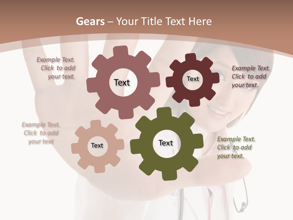 Korean Symbol Clinic PowerPoint Template