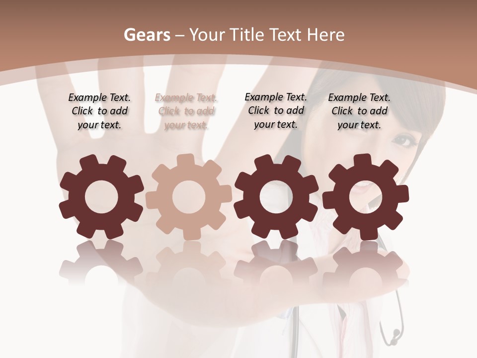 Korean Symbol Clinic PowerPoint Template