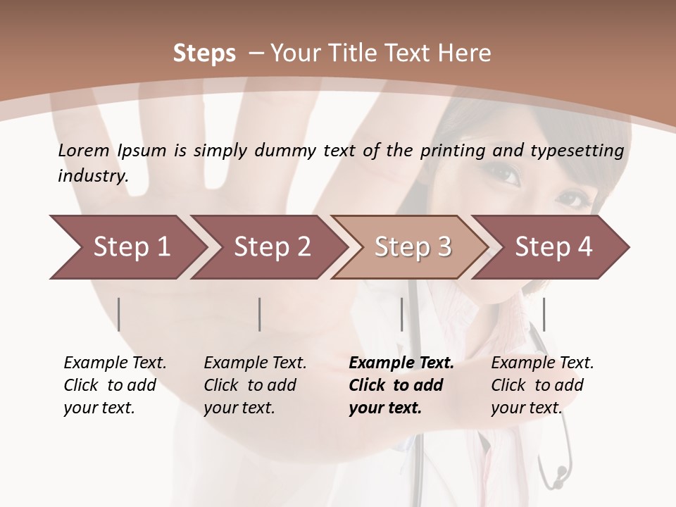 Korean Symbol Clinic PowerPoint Template