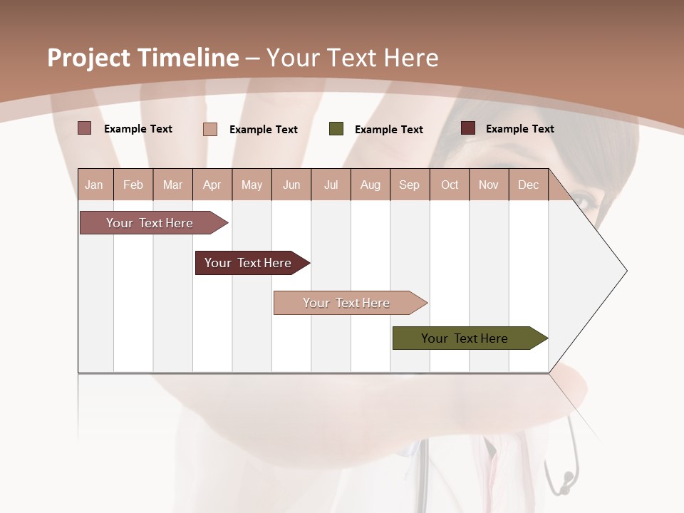 Korean Symbol Clinic PowerPoint Template