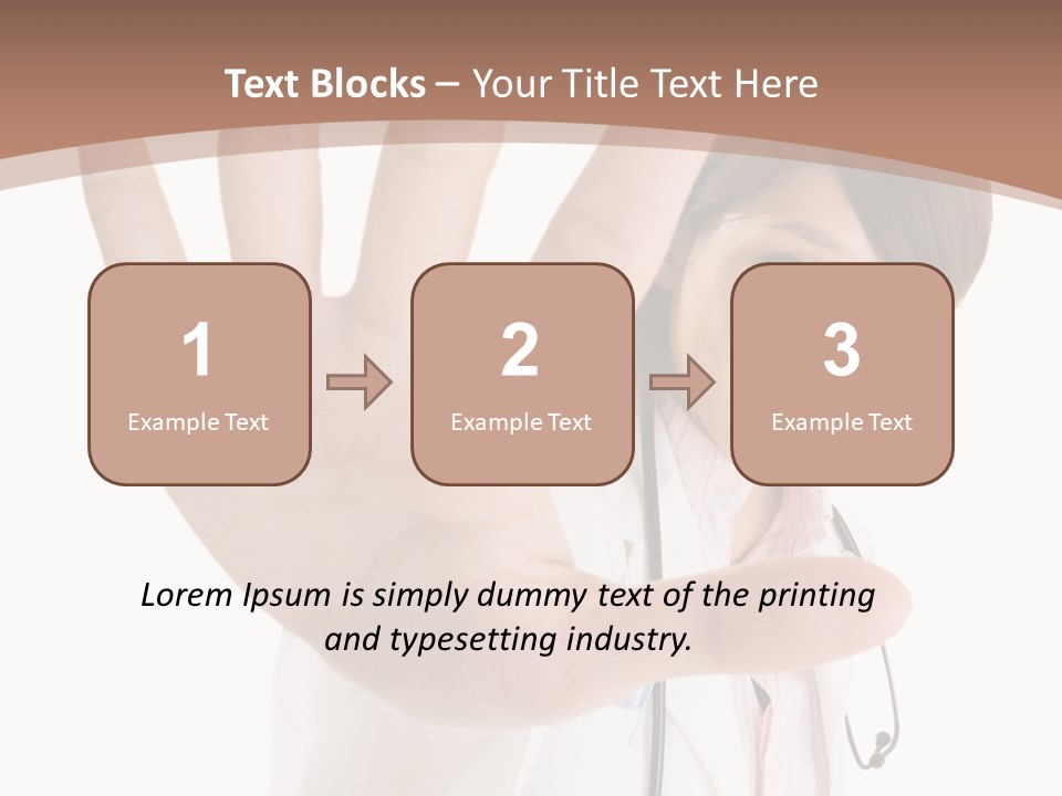 Korean Symbol Clinic PowerPoint Template