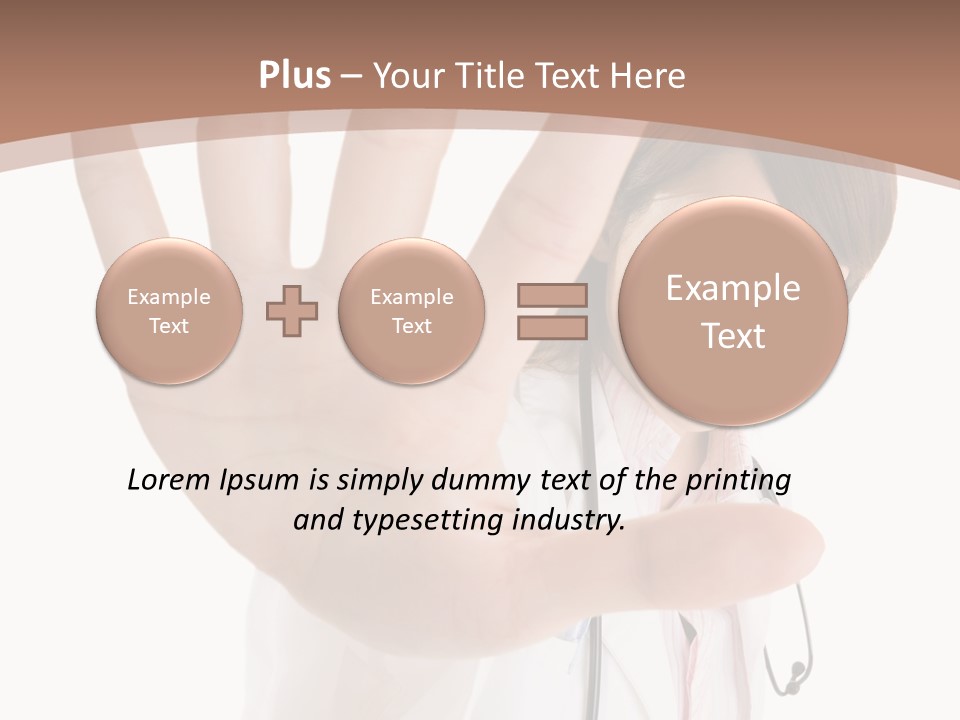 Korean Symbol Clinic PowerPoint Template